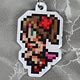 ファイナルファンタジー オール ザ ブレイベスト メタルキーチェーン 踊り子