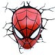 3Dデコライト/ マーベル：スパイダーマン フェイス