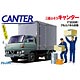 1/32 はたらくトラックシリーズ No.4 三菱ふそう キャンター T200系 アルミパネル仕様 プラモデル