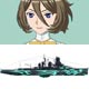蒼き鋼のアルペジオ-アルス・ノヴァ- No.5 1/700 霧の艦隊 戦艦キリシマ プラモデル