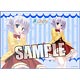 天色＊アイルノーツ マイクロファイバーデスクマットタオル 白鹿愛莉