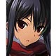 三国志大戦 アクリル付きストラップ 関銀屏（むつみまさと）ver