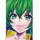 三国志大戦 アクリル付きストラップ 馬雲騄（すめらぎ琥珀）ver