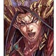 三国志大戦 アクリル付きストラップ 孫堅（風間雷太）ver