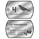 コウブツヤ ハイキュー！！ ドッグタグ 06.西谷夕