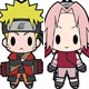 D4 NARUTO -ナルト- 疾風伝 ラバーキーホルダーコレクション Vol.1 10個入りＢＯＸ