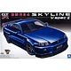 1/24 ザ・ベストカーGT No.8 BNR34 スカイラインGT-R V‐specII プラモデル