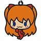 EVANGELION micro macro ラバーストラップ C：アスカ