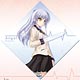 Angel Beats！(エンジェルビーツ) クロスステッカーB：かなで