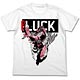 ジョジョの奇妙な冒険 LUCKTシャツ/ホワイト-M