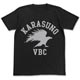 ハイキュー！！ 烏野高校排球部Tシャツ/ブラック-XL