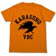 ハイキュー！！ 烏野高校排球部Tシャツ/オレンジ-XL