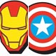 マーベル/ ヒーローアイコン ダイカットマグネット: 4種セット