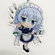 東方プロジェクト 東方でかアクリルキーホルダー 十六夜咲夜