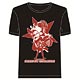 ジョジョの奇妙な冒険Tシャツ (3部/スターダストクルセイダース) 条太郎＆スタープラチナT/ブラック-M
