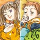 七つの大罪(原作) A4クリアファイル ディアンヌ＆キング
