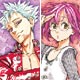 七つの大罪(原作) A4クリアファイル バン＆ゴウセル