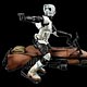 スター・ウォーズ ハズブロ アクションフィギュア 6インチ「ブラック」DX スカウト・トルーパー＆スピーダー・バイク