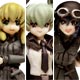 ガールズ＆パンツァー 1/35 アンツィオ高校フィギュアセット(3体) 未塗装キット