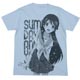 グラスリップ 深水透子Tシャツ/ライトブルー-S
