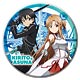 ソードアート・オンライン (アニメ版)特大缶バッジ風プレート