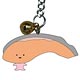 KIRIMIちゃん. メタルキーチェーン きりみちゃん