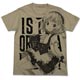 ご注文はうさぎですか？ シャロ オールプリントＴシャツ/サンドカーキ-XL