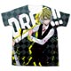 電撃文庫 FIGHTING CLIMAX 平和島静雄 フルグラフィックTシャツ/ホワイト-M