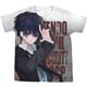 電撃文庫 FIGHTING CLIMAX 里見蓮太郎 フルグラフィックTシャツ/ホワイト-S
