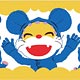 ニャンちゅうワールド放送局 マフラータオル