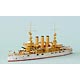 1/700 米海軍バージニア級戦艦BB-13バージニア1906 レジンキット