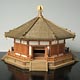 木製建築模型 1/100 法隆寺 夢殿(リニューアル版)