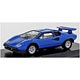 京商オリジナル 1/64 Lamborghini Countach LP500S (ライトブルー)