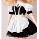 ゴシックメイド服（ドール用衣装）