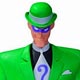 バットマン アニメイテッド 6インチ DC アクションフィギュア #15 リドラー(ザ・アニメイテッド・シリーズ版)