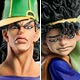 スタチューレジェンド「ジョジョの奇妙な冒険」第3部 54.オインゴ＆ボインゴ（原型・彩色監修/荒木飛呂彦）