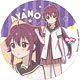 『ゆるゆり なちゅやちゅみ！』 150mm缶バッジ 杉浦綾乃