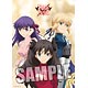 Fate/stay night [Unlimited Blade Works] B2クリアポスター「凛・セイバー・桜」
