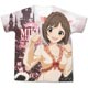 アイドルマスター シンデレラガールズ 前川みくフルグラフィックTシャツ/ホワイト-XL
