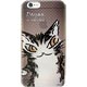 猫のダヤン iPhone6対応シェルジャケット アップ 半透明タイプ（DYN-01A）