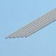 プラ＝材料【グレー】 三角棒 2.0mm 6本入