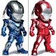 Kids Nations Series 004 アイアンマン3 イヤホンジャック アクセサリー 6個入りBOX