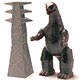 世紀の大怪獣ゴジラ350＆大鉄塔セット 昭和90年版