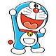 藤子・F・不二雄キャラクターズ ダイカットポストカード (10)ドラえもん／おー！