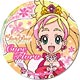 Go！プリンセスプリキュア カンバッジ キュアフローラ