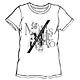 LIVERTINEAGE×SWORD ART ONLINE II  コラボTシャツ 第二段 COUNTER/ホワイト-XS