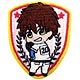 ダイヤのA プリっとデフォルメ ワッペンバッジ(沢村栄純)