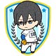 ダイヤのA プリっとデフォルメ ワッペンバッジ(降谷暁)