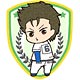 ダイヤのA プリっとデフォルメ ワッペンバッジ(倉持洋一)