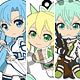 ぴくりる！ ソードアート・オンラインII ラバーストラップセット Girl’s Side：Avatar